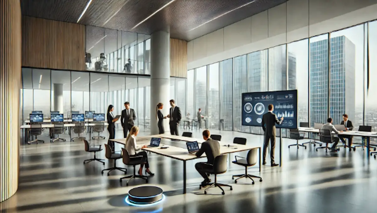 Obrazek dołączony do artykułu o znaczeniu technologii w poprawnie dostępności w miejscu pracy